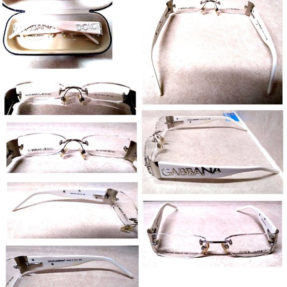 New Authentic Dolce & Gabbana Glasses With COA & Case, Italy - Picture 1 of 16